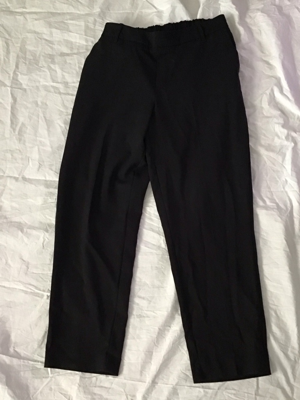 a new day Black Straight-Leg Work Slack